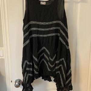 Free people trapeze lace tank